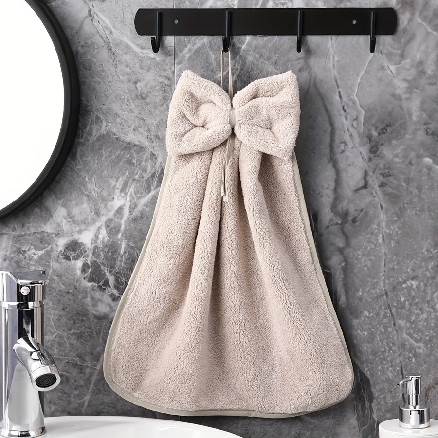 3pcs Kitchen Towel Set, Bowknot Skirt Pattern Tableware Cleaning Cloth, Dish Towel, for Household Cleaning, Ideal Kitchen Essentials